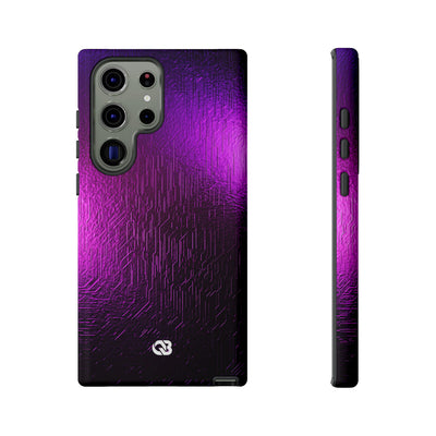 Violet Cyber Circuit · Tough Phone Case for Samsung · Purple
