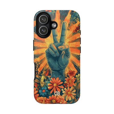 Radiant Peace Bloom · Tough Phone Case for iPhone