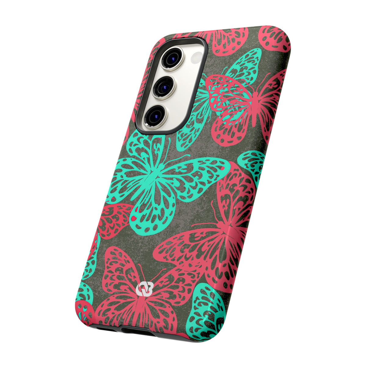 Electric Papillon · Tough Phone Case for Samsung · Pink