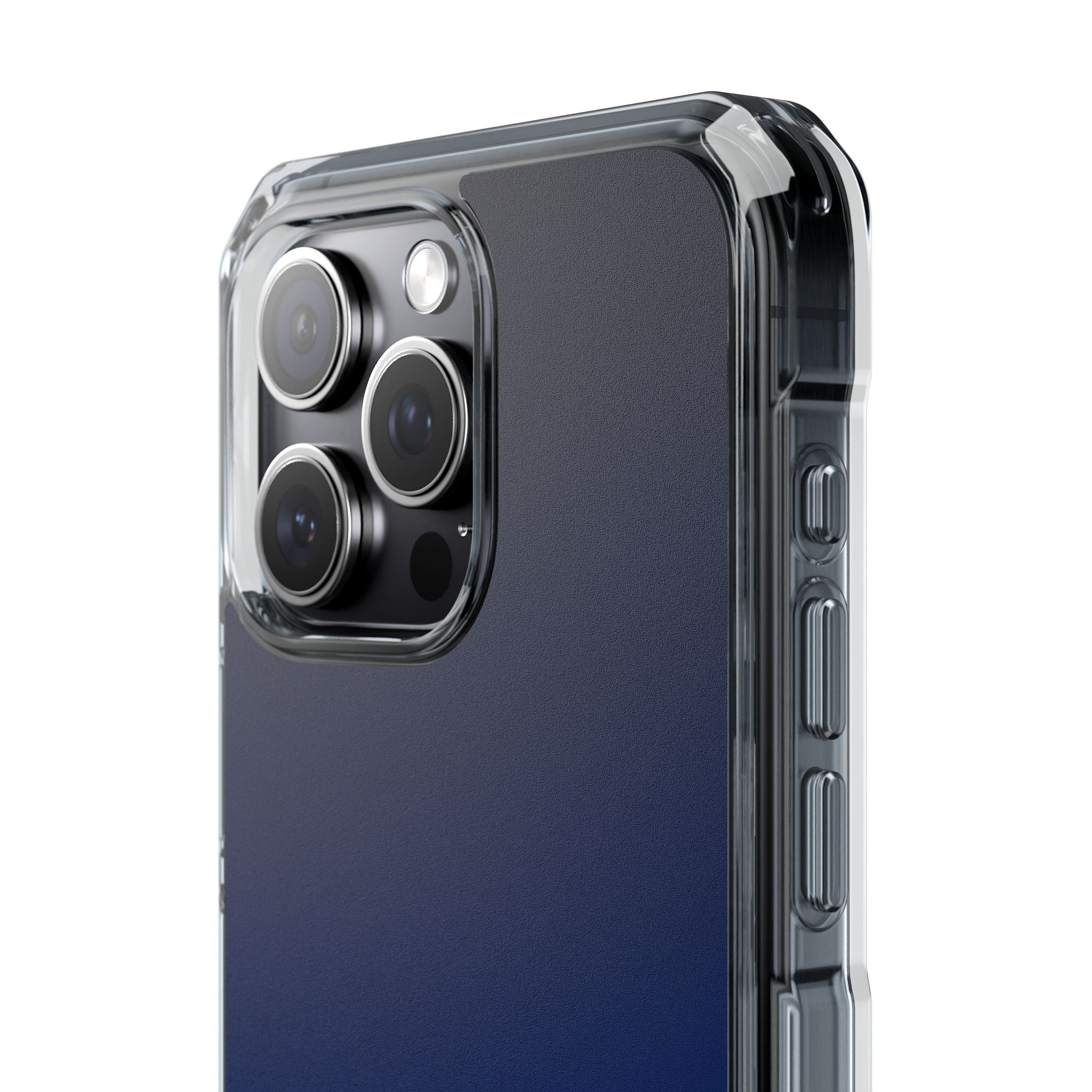 Blue Impact MagSafe Phone Case for iPhone - Midnight Cobalt Fade