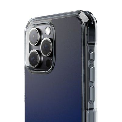 Blue Impact MagSafe Phone Case for iPhone - Midnight Cobalt Fade
