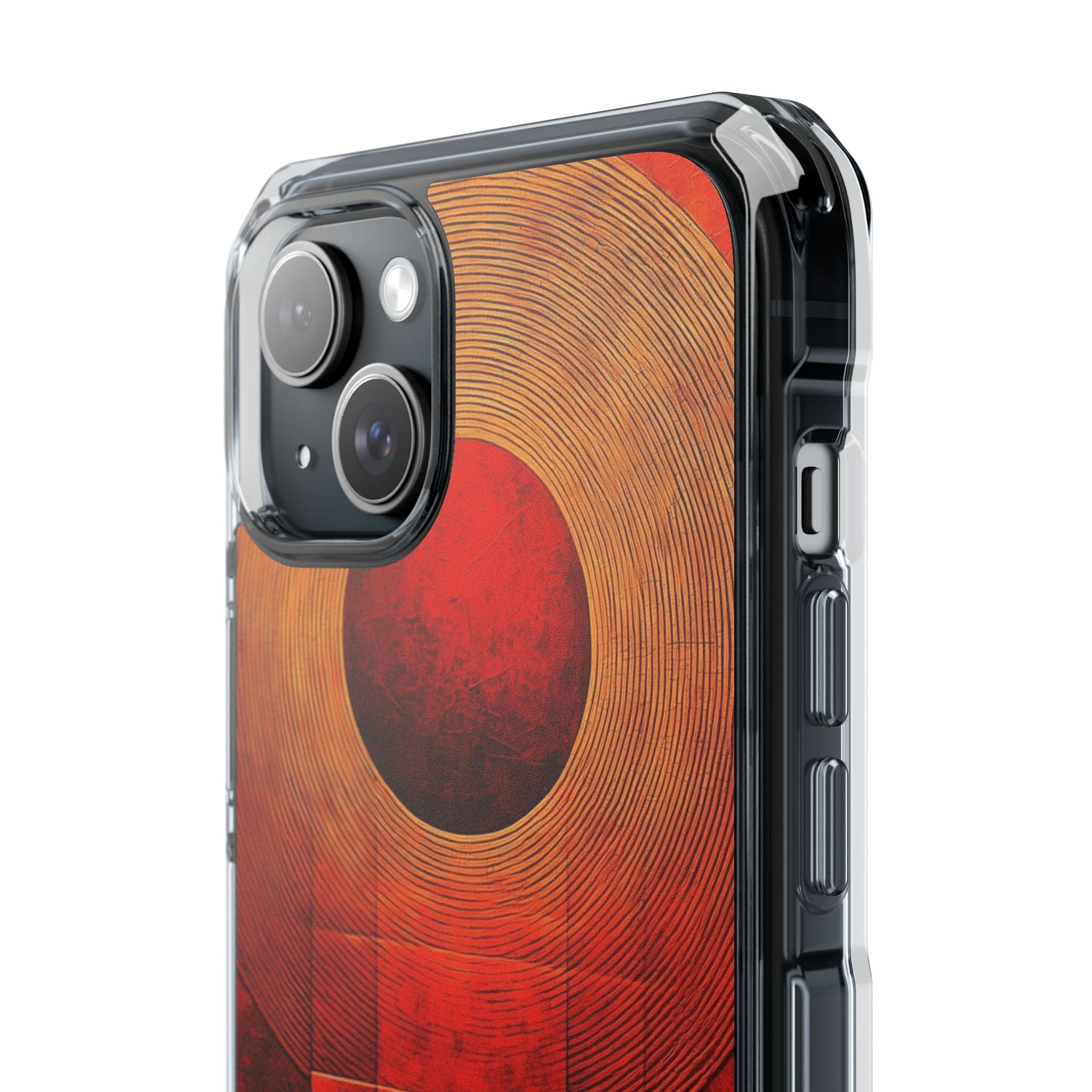 Crimson Orbit iPhone 15 Plus Case - Impact