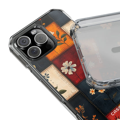 Patchwork Blooms iPhone 16 Pro Max Case - Impact