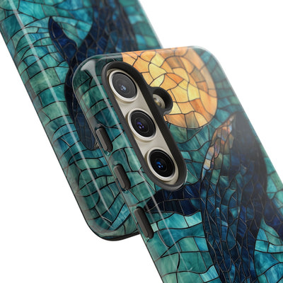 Stained Moon Whale · Tough Phone Case for Samsung
