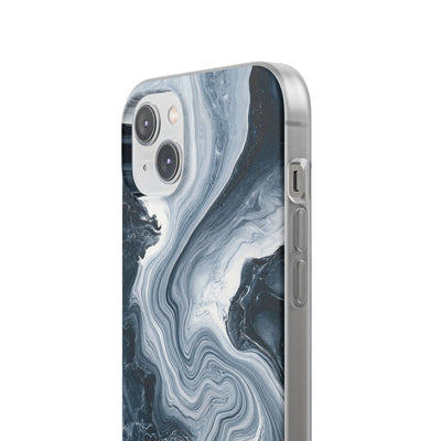 Suminagashi Ink Flow · Lite Phone Case for iPhone ·  Grey