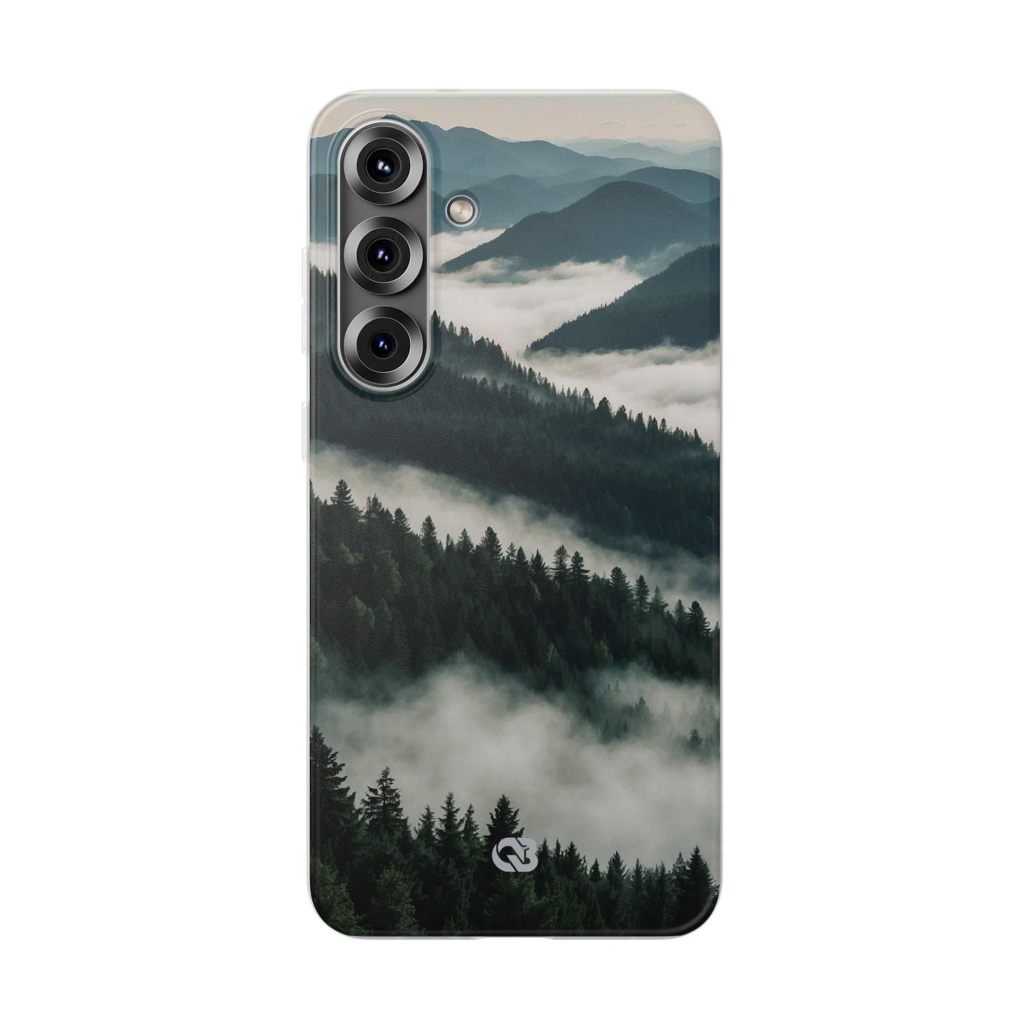 Misty Pine Peaks · Soft Phone Case for Samsung
