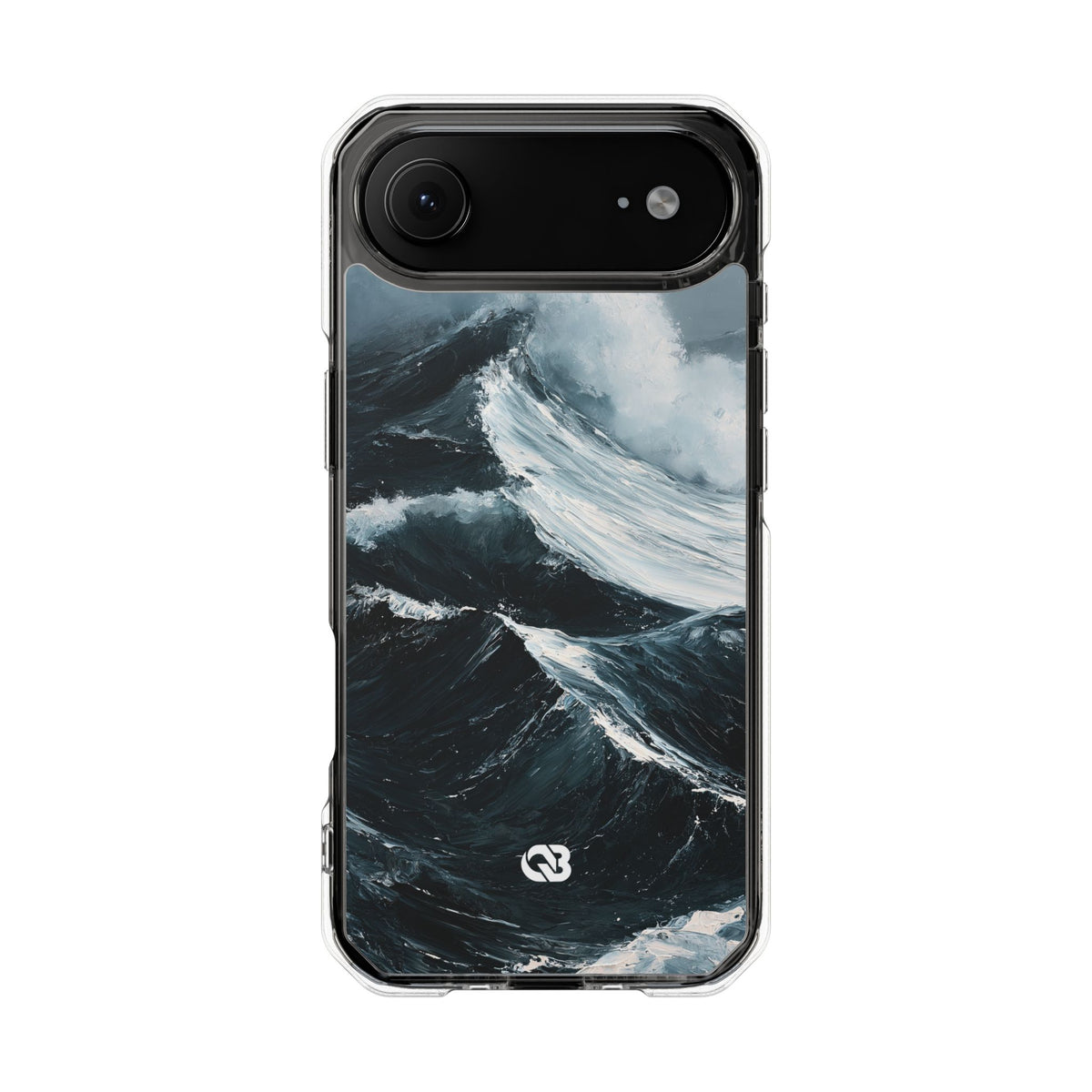 Nordic Swell · Clear Impact Magnetic Phone Case for iPhone · Blue