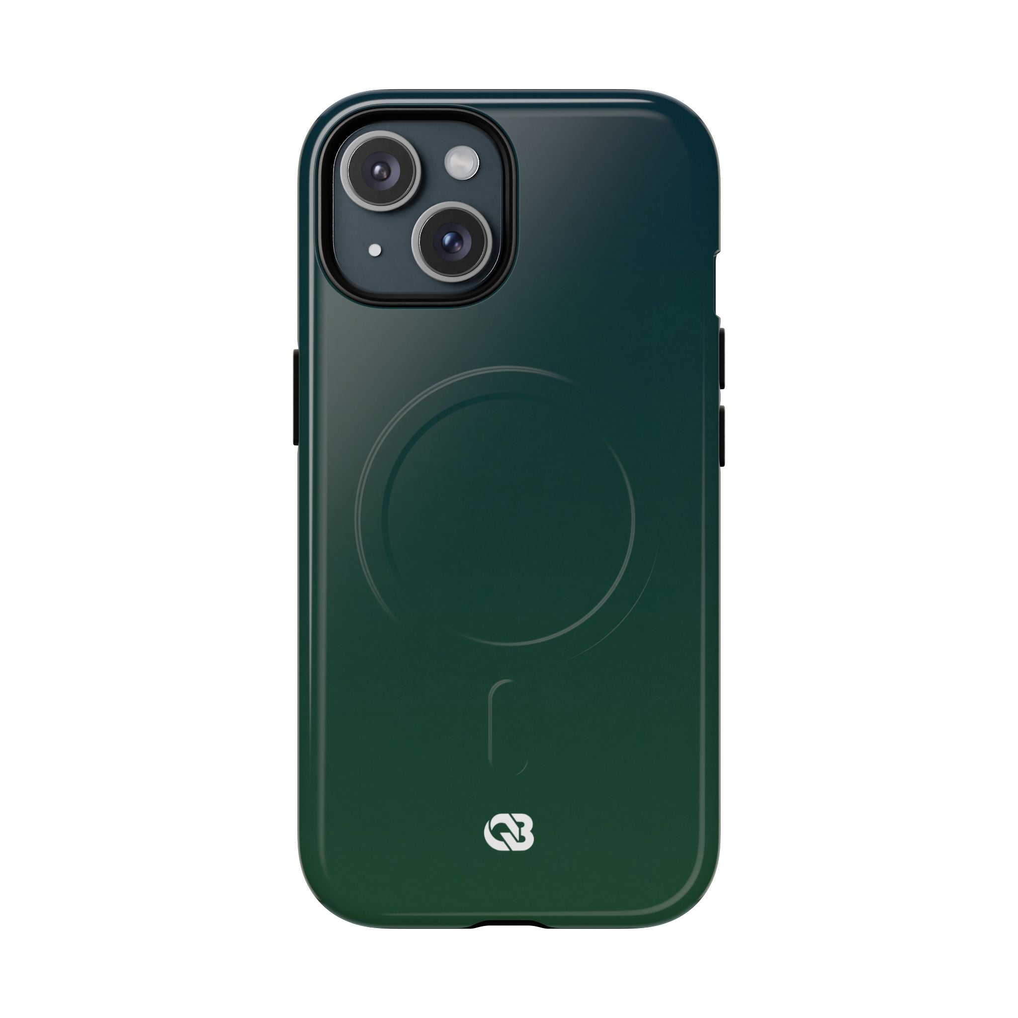 Green Tough 2.0 Magsafe Phone Case for iPhone - Midnight Pine Horizon