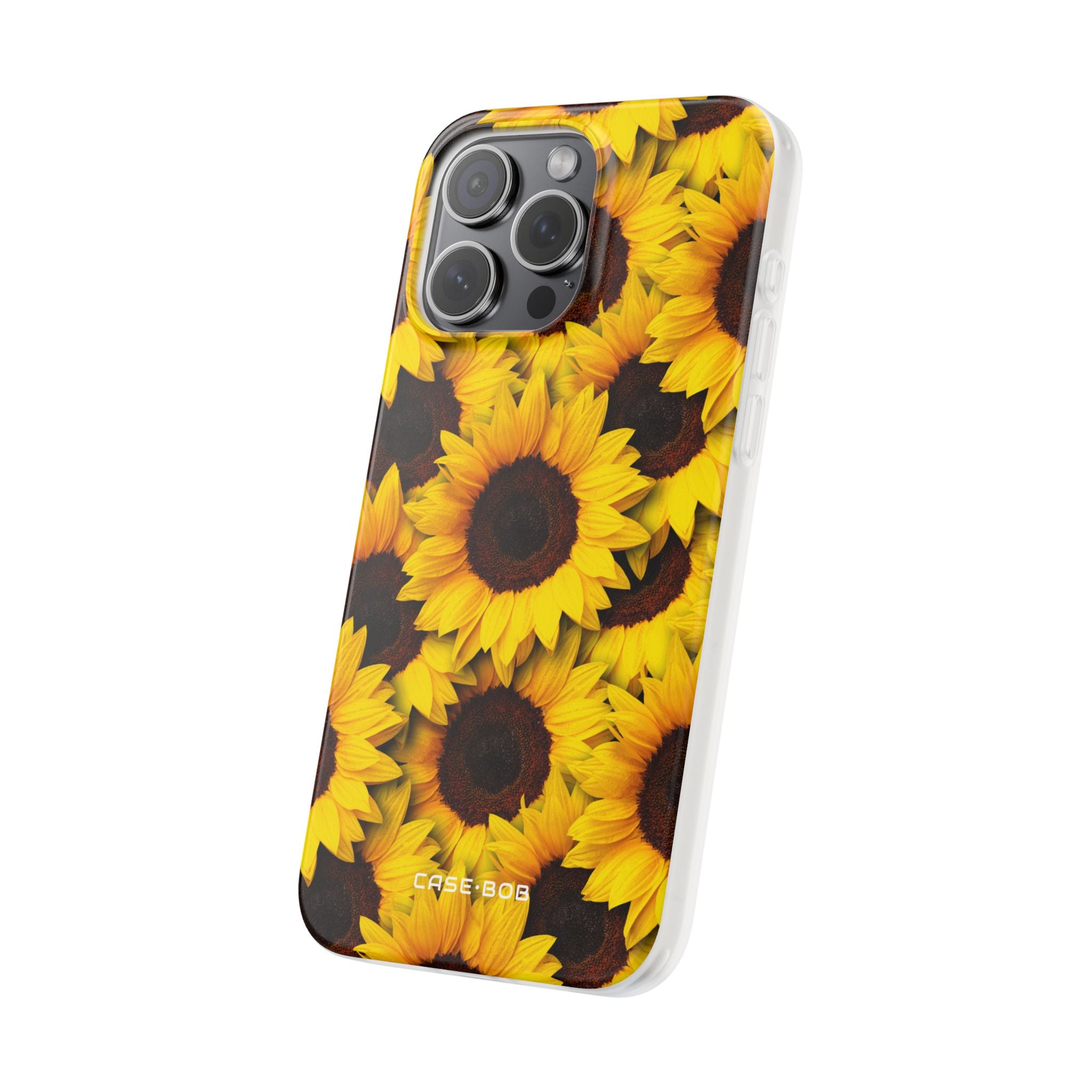 Sonnenblumen-Glühen iPhone 15 Pro Max Case - Soft