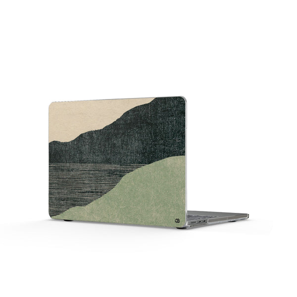 Sage Ridge Horizon · Clear Hard Case for MacBook · Green