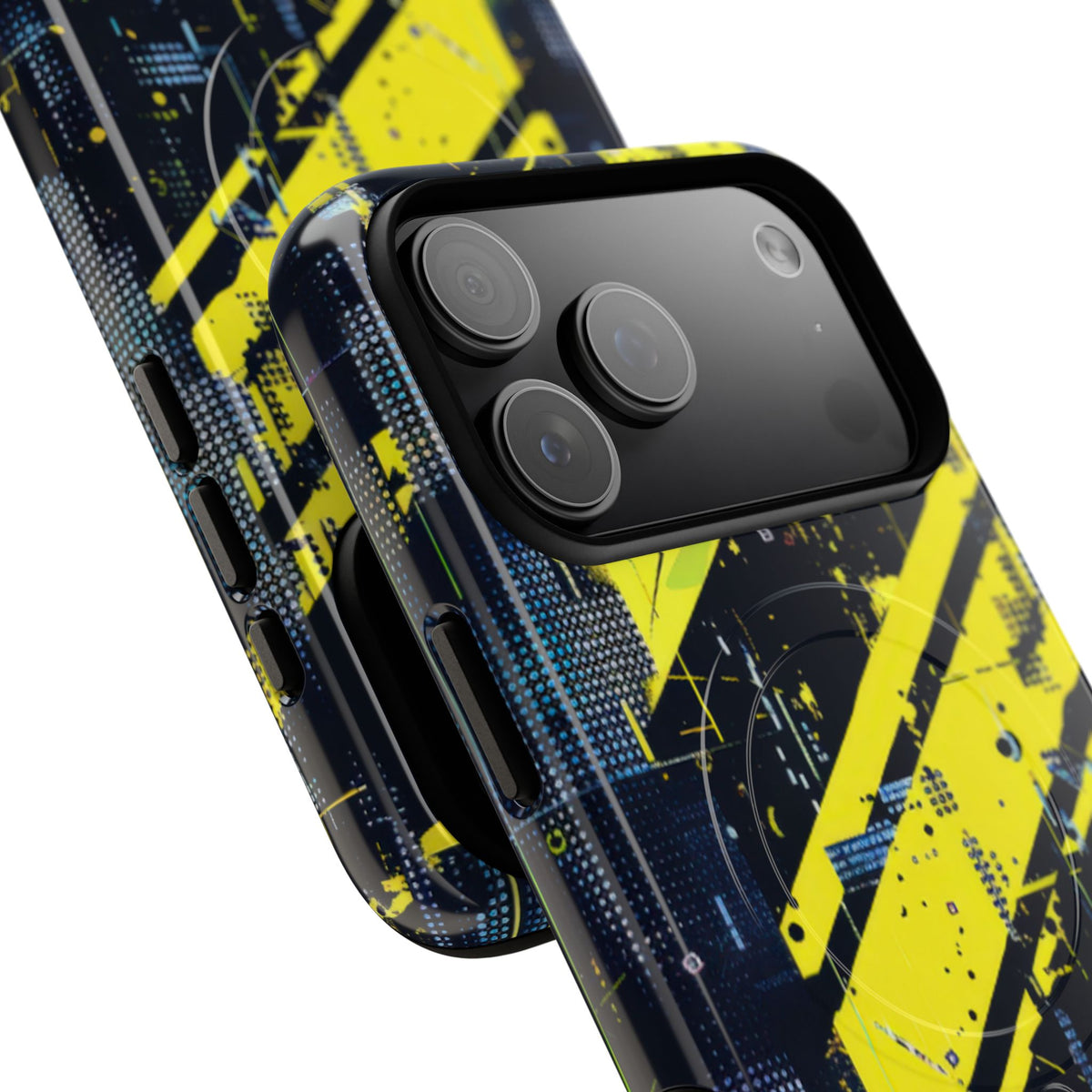 Acid Hazard · Tough 2.0 Magnetic Phone Case for iPhone · Yellow