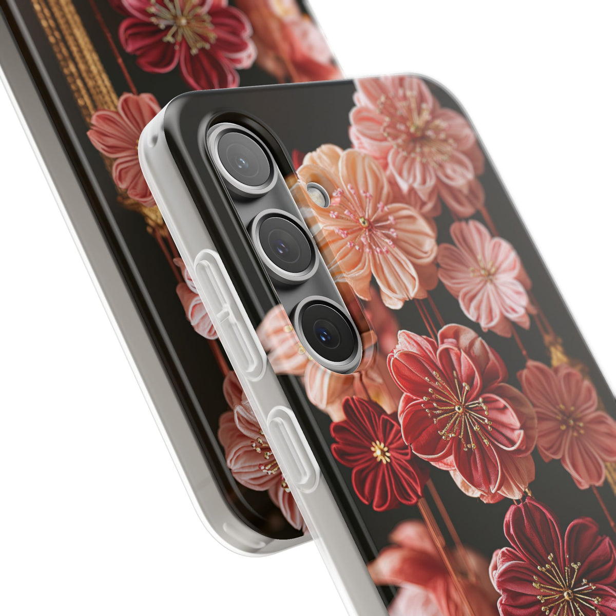 Silk Blossom Kanzashi · Lite Phone Case for Samsung · Pink