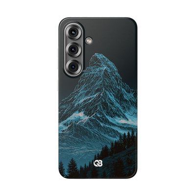 Glacial Alpine Peak · Lite Phone Case for Samsung · Blue