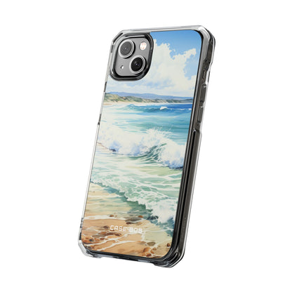 Foamy Wave Breeze iPhone 14 Plus Case - Impact