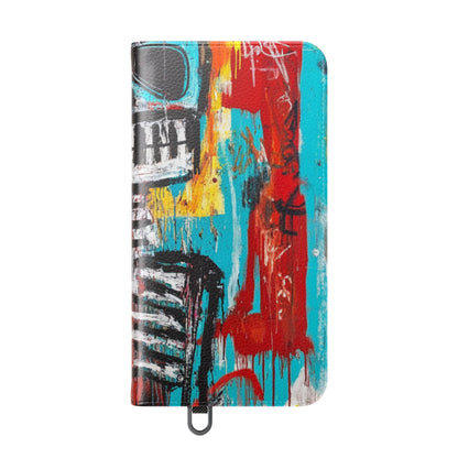 Neon Skull Chaos - Samsung S24 Plus Case - Wallet