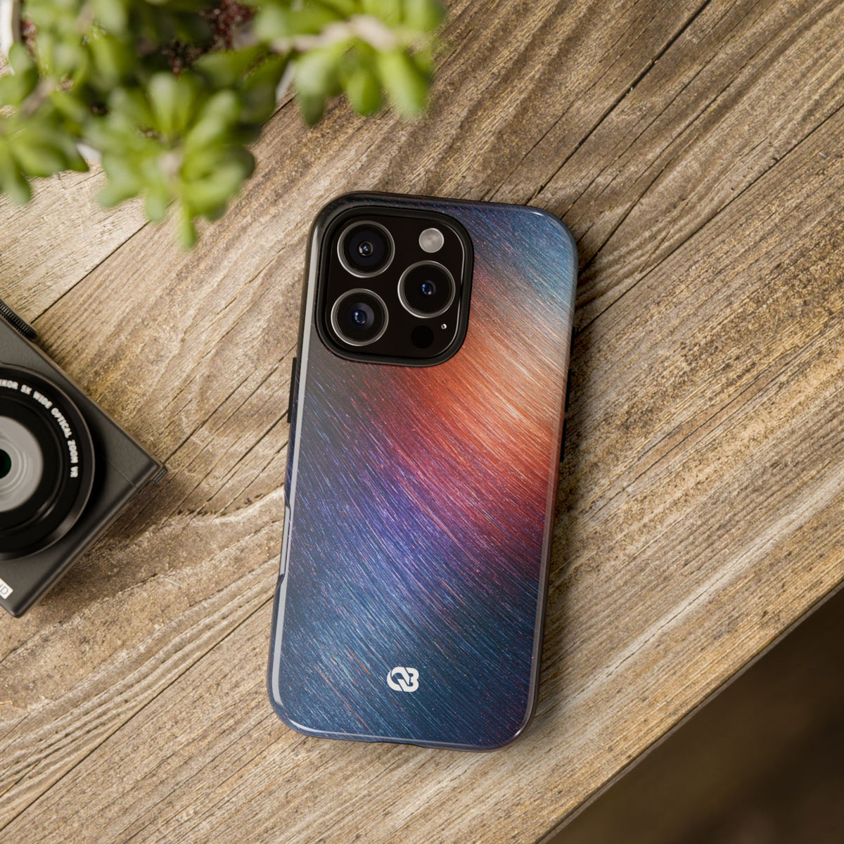 Radiant Energy Stream · Tough Phone Case for iPhone · Blue
