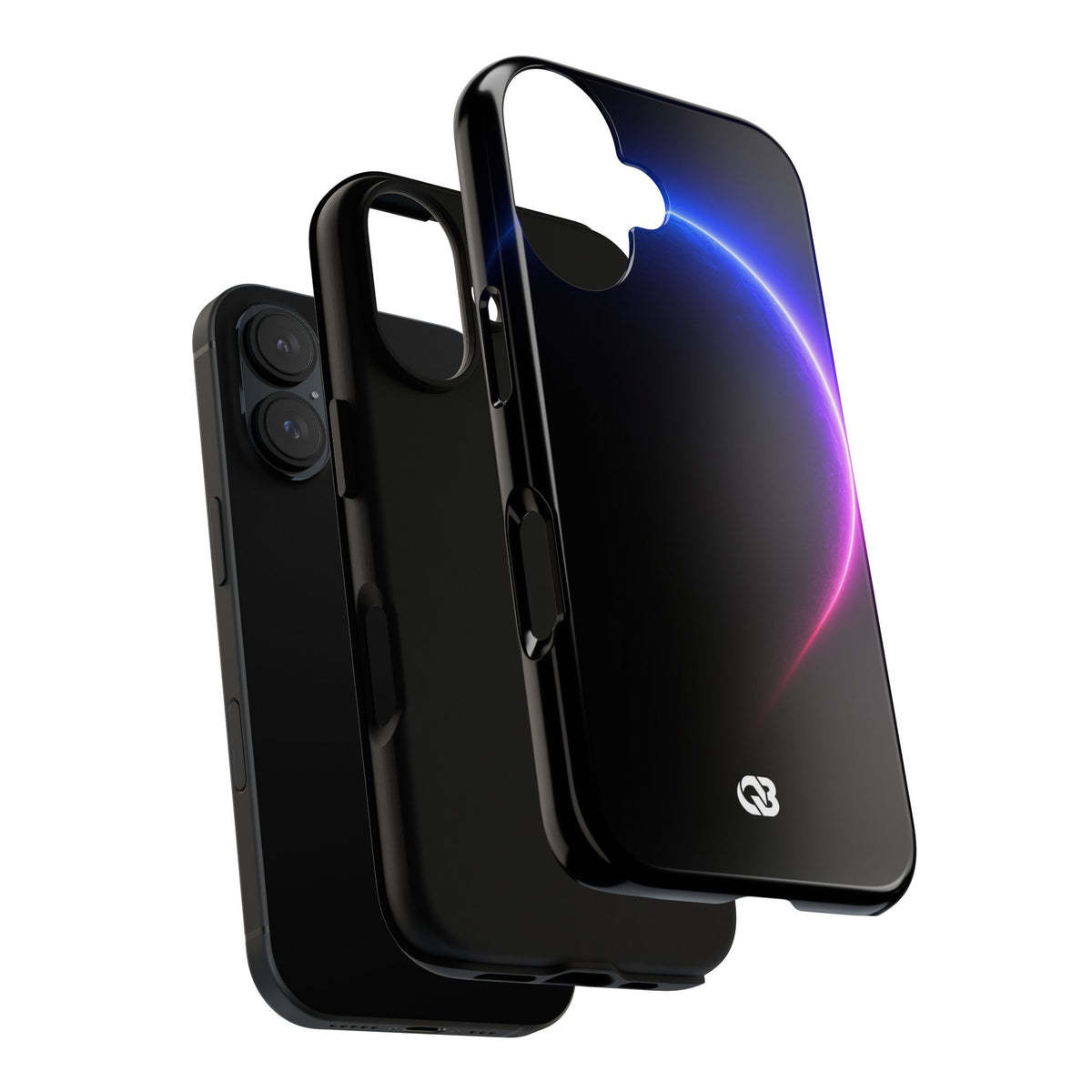 Luminous Eclipse · Tough Phone Case for iPhone · Black