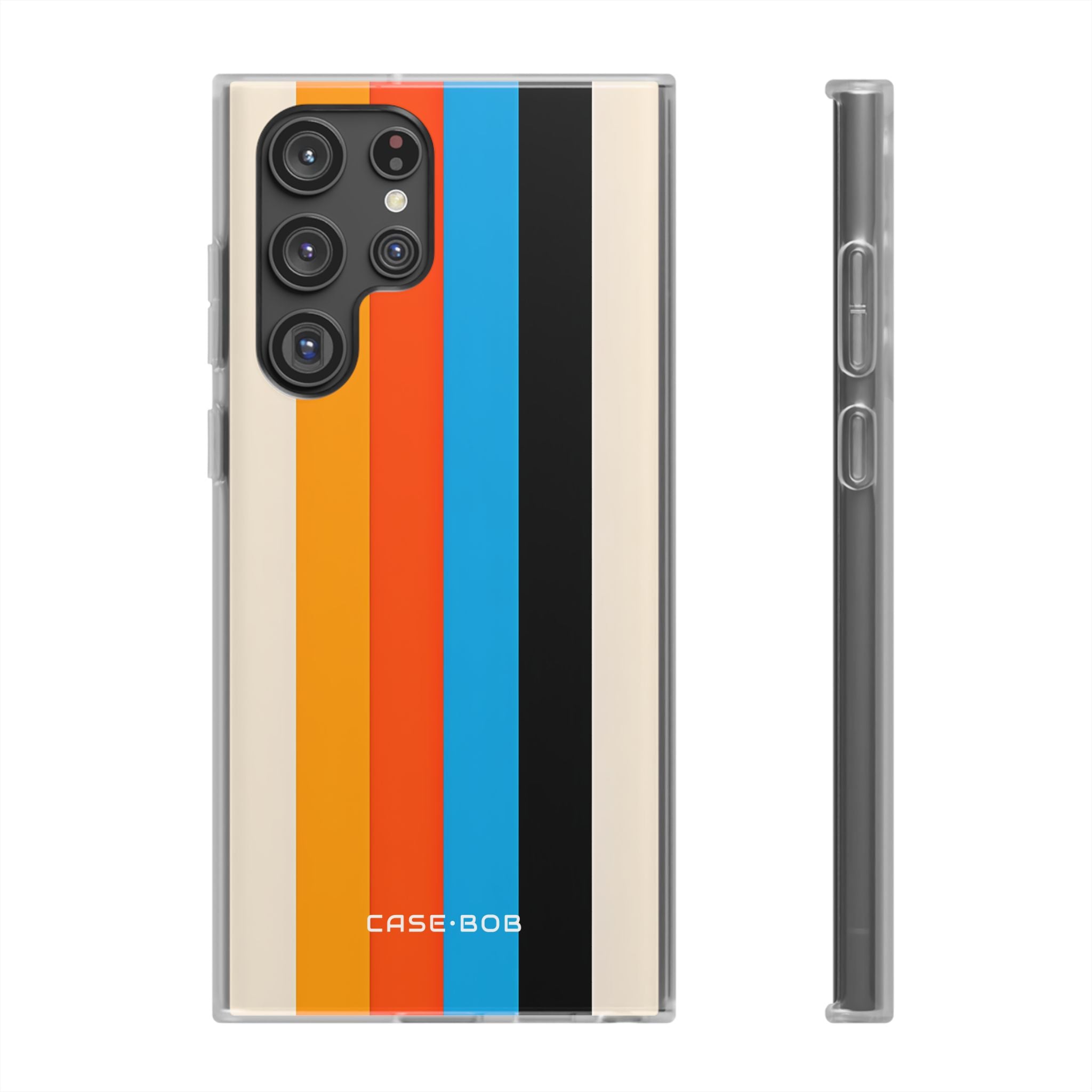 Lebendige Streifen Harmonie Samsung S22 Ultra Case - Soft