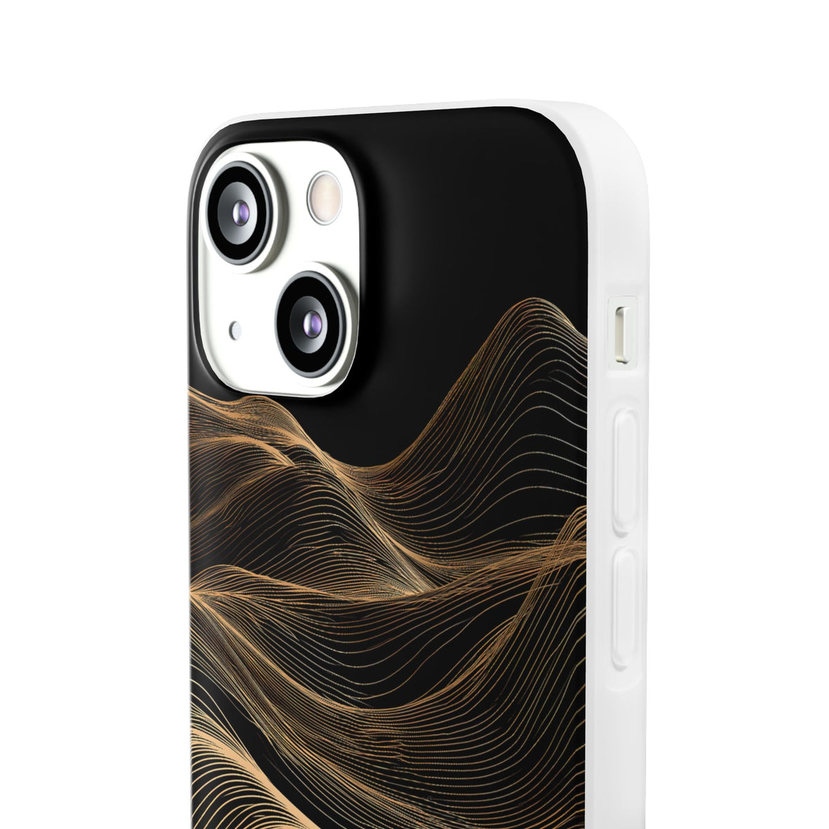 Gilded Ridge · Lite Phone Case for iPhone ·  Black