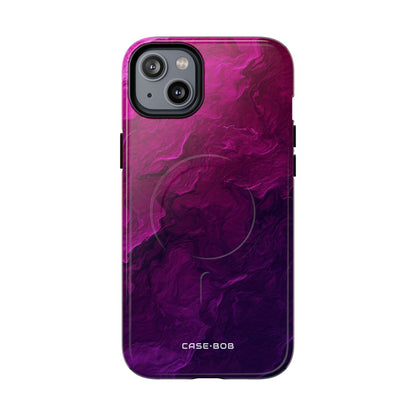 Violet Swirl iPhone 14 Plus Case - Tough+