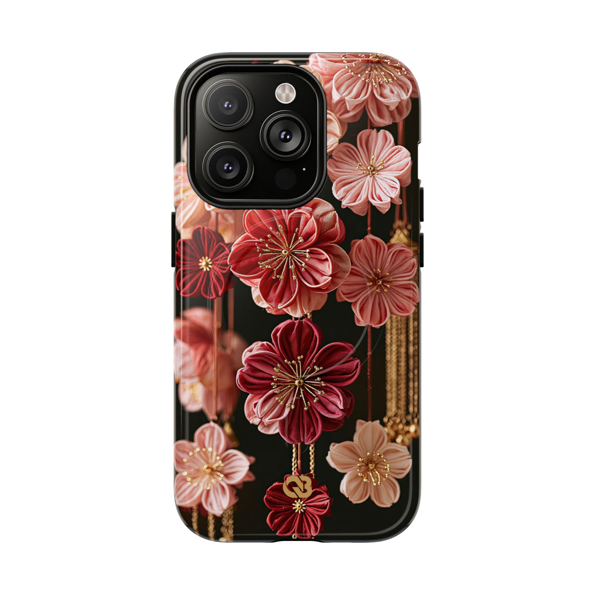 Silk Blossom Kanzashi · Tough 2.0 Magnetic Phone Case for iPhone · Pink