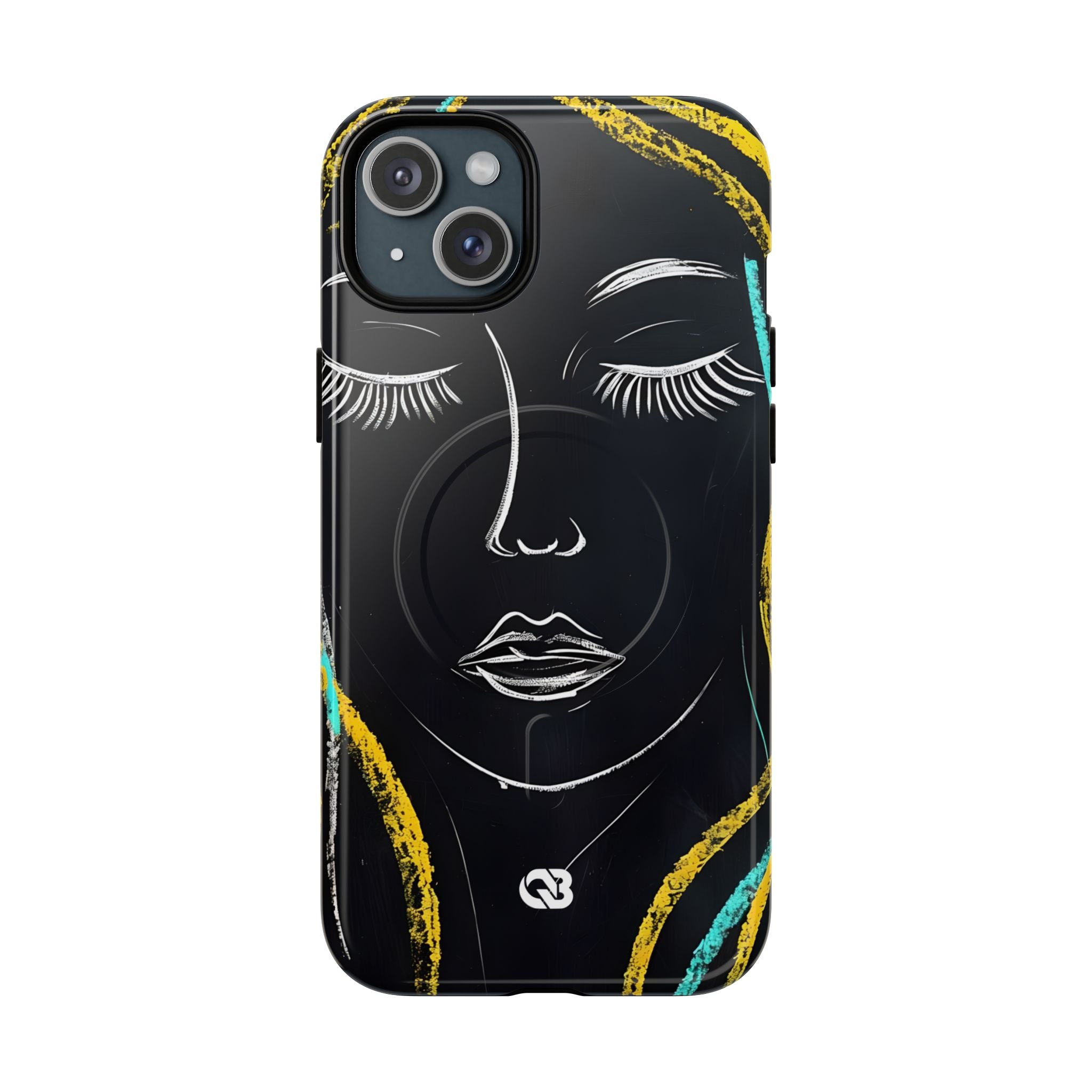 Obsidian Chalk Portrait · Tough+ Magsafe