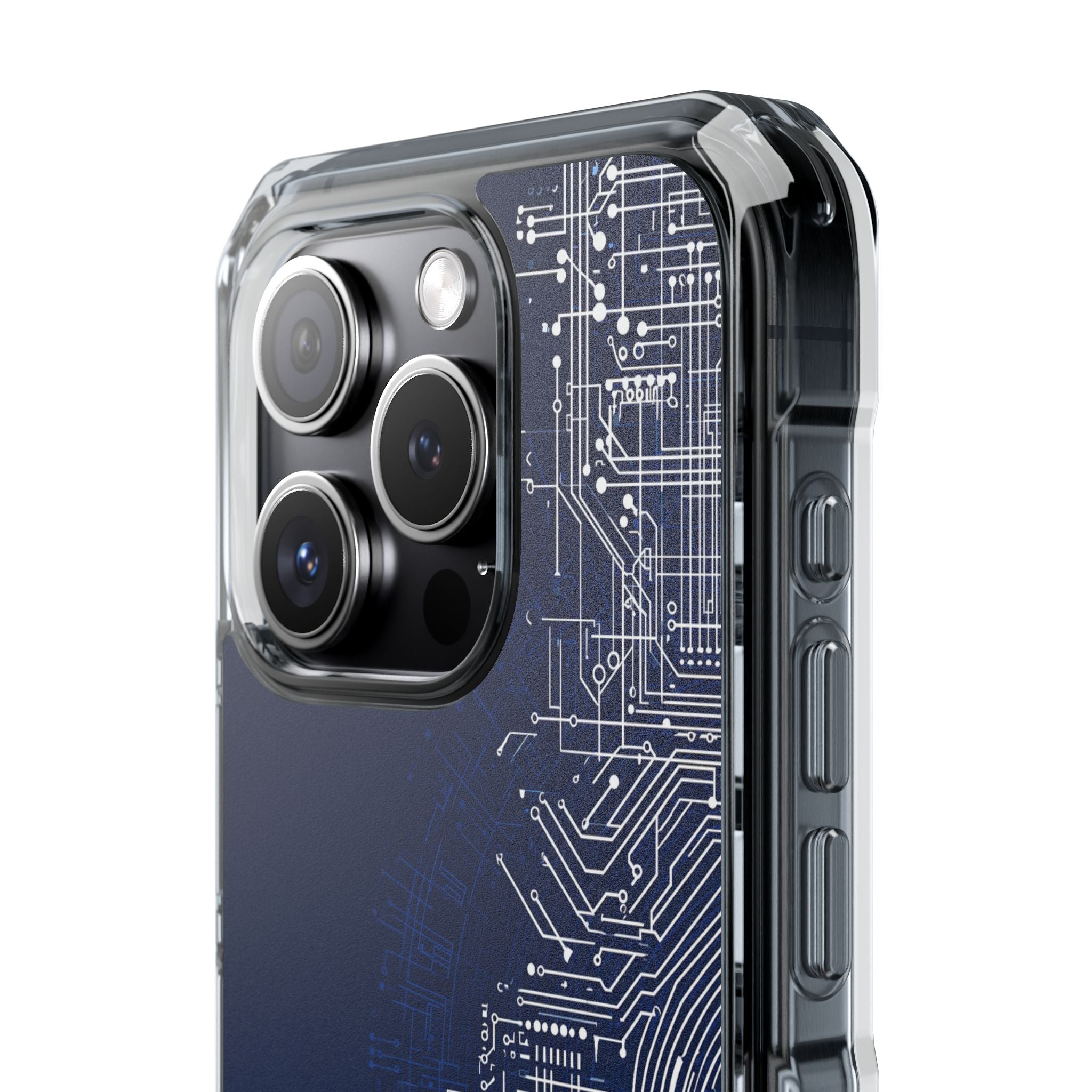 Blue Impact MagSafe Phone Case for iPhone - Cobalt Circuit Logic