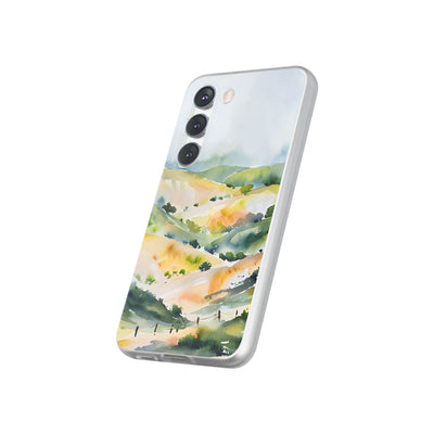 Verdant Mist Valleys · Soft Custodia per Samsung