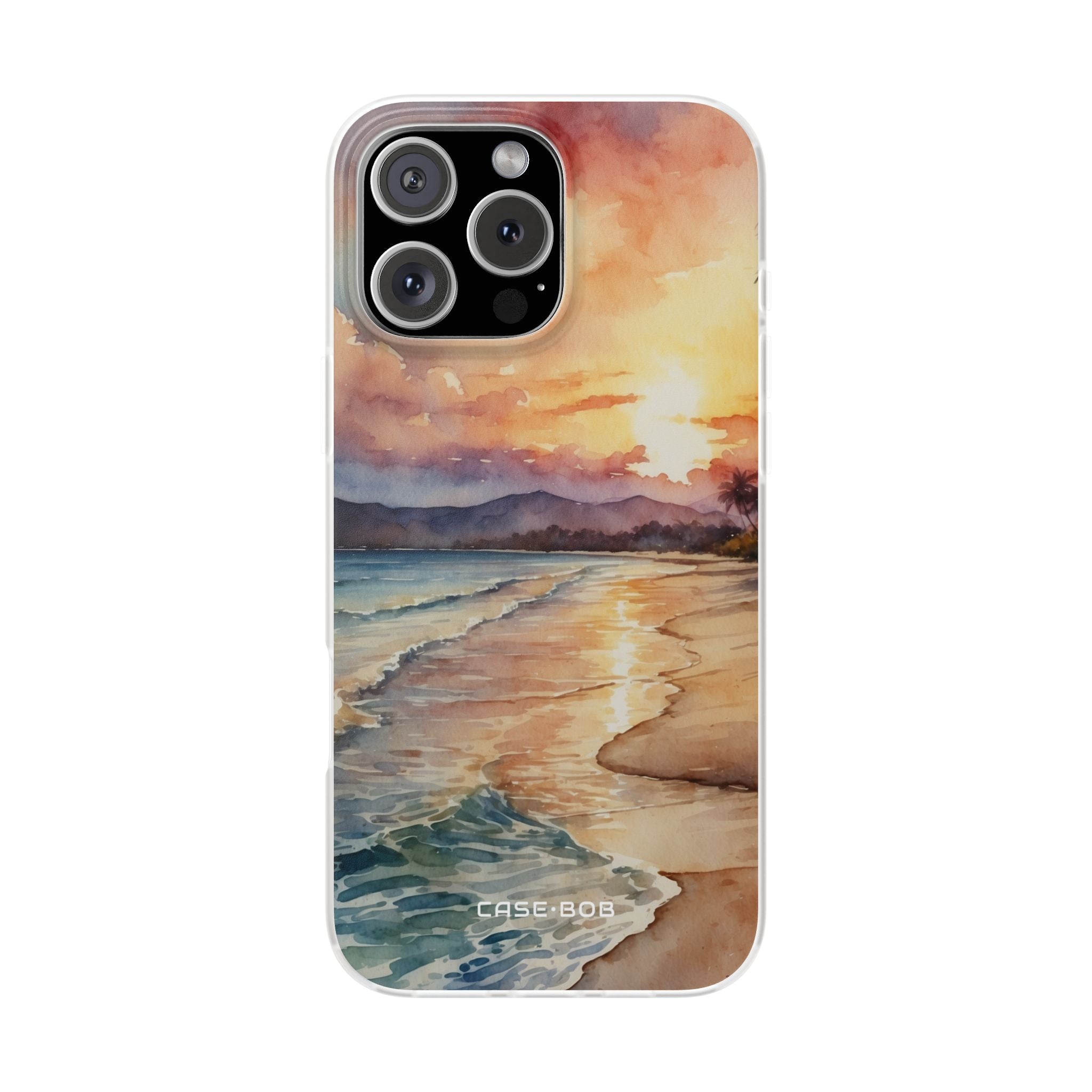 Sunset Reflection iPhone 16 Pro Max Case - Soft