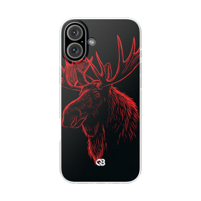 Nordic Elk · Lite Phone Case for iPhone ·  Black