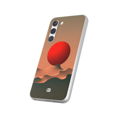 Crimson Sol Ridge · Lite Phone Case for Samsung · Red