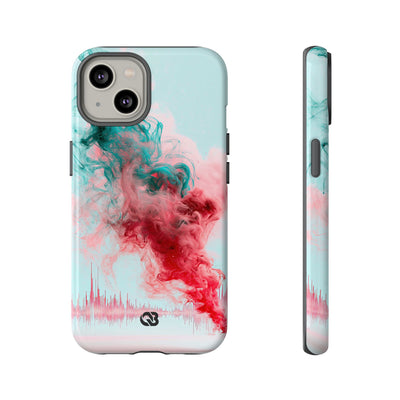 Sonic Bloom · Tough Phone Case for iPhone · Red
