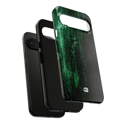 Emerald Void · Tough Phone Case for Pixel ·  Green