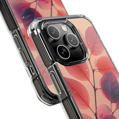 Dewy Magenta Foliage · Impact Custodia per iPhone · Magsafe