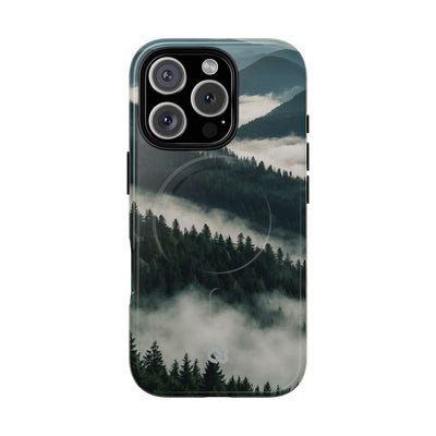 Misty Pine Peaks · Tough+ Phone Case for iPhone · Magsafe