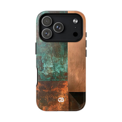 Oxidized Copper Patina · Tough 2.0 Magnetic Phone Case for iPhone · Green