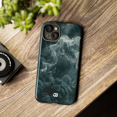 Luminescent Vapor Drift · Tough Phone Case for iPhone · Teal