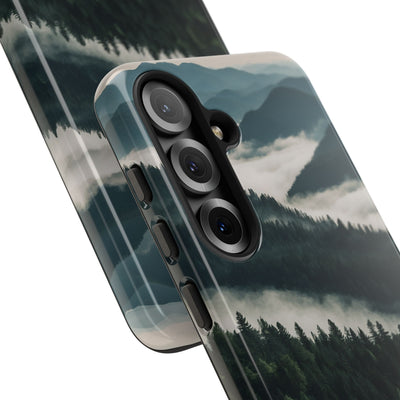 Misty Pine Peaks · Tough Phone Case for Samsung