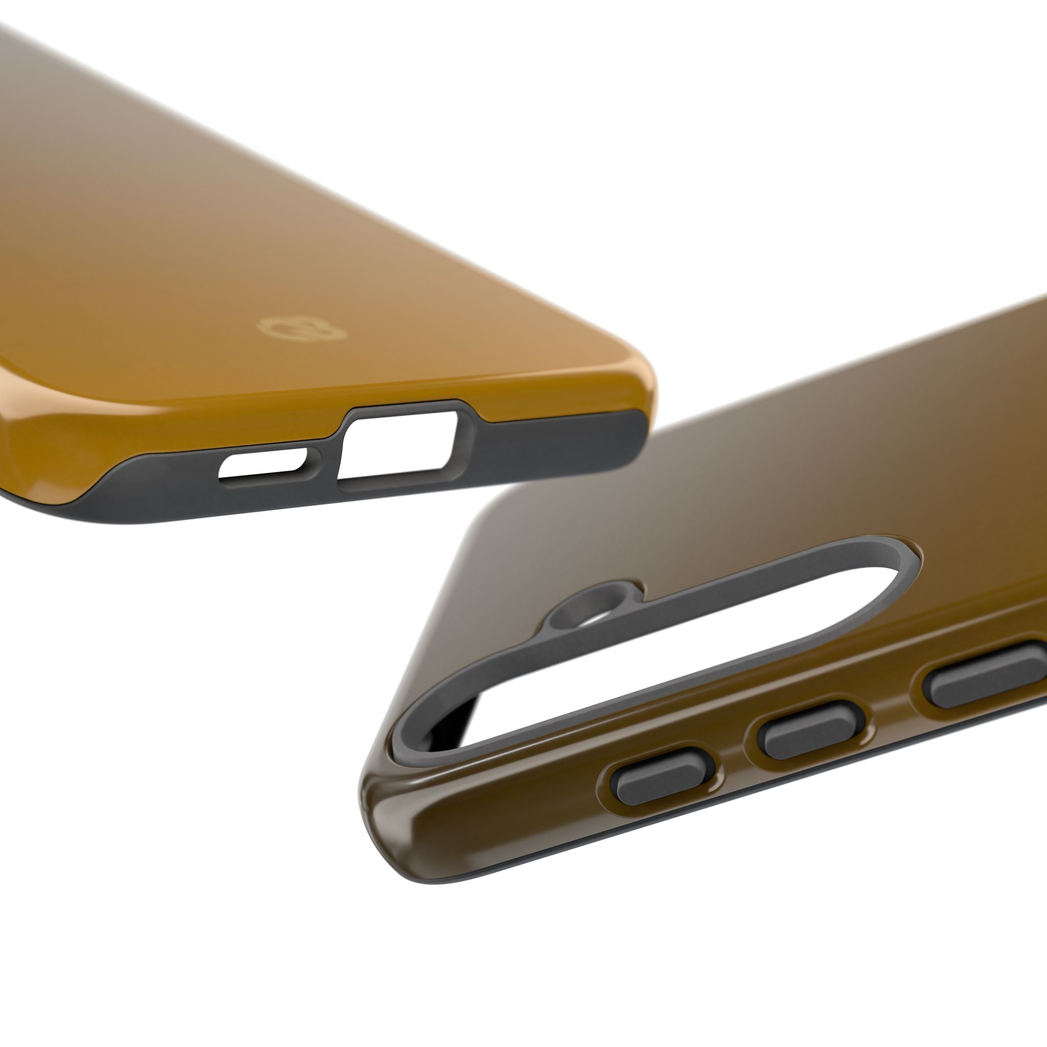 Gold Tough Phone Case for Samsung - Scorched Gold Haze