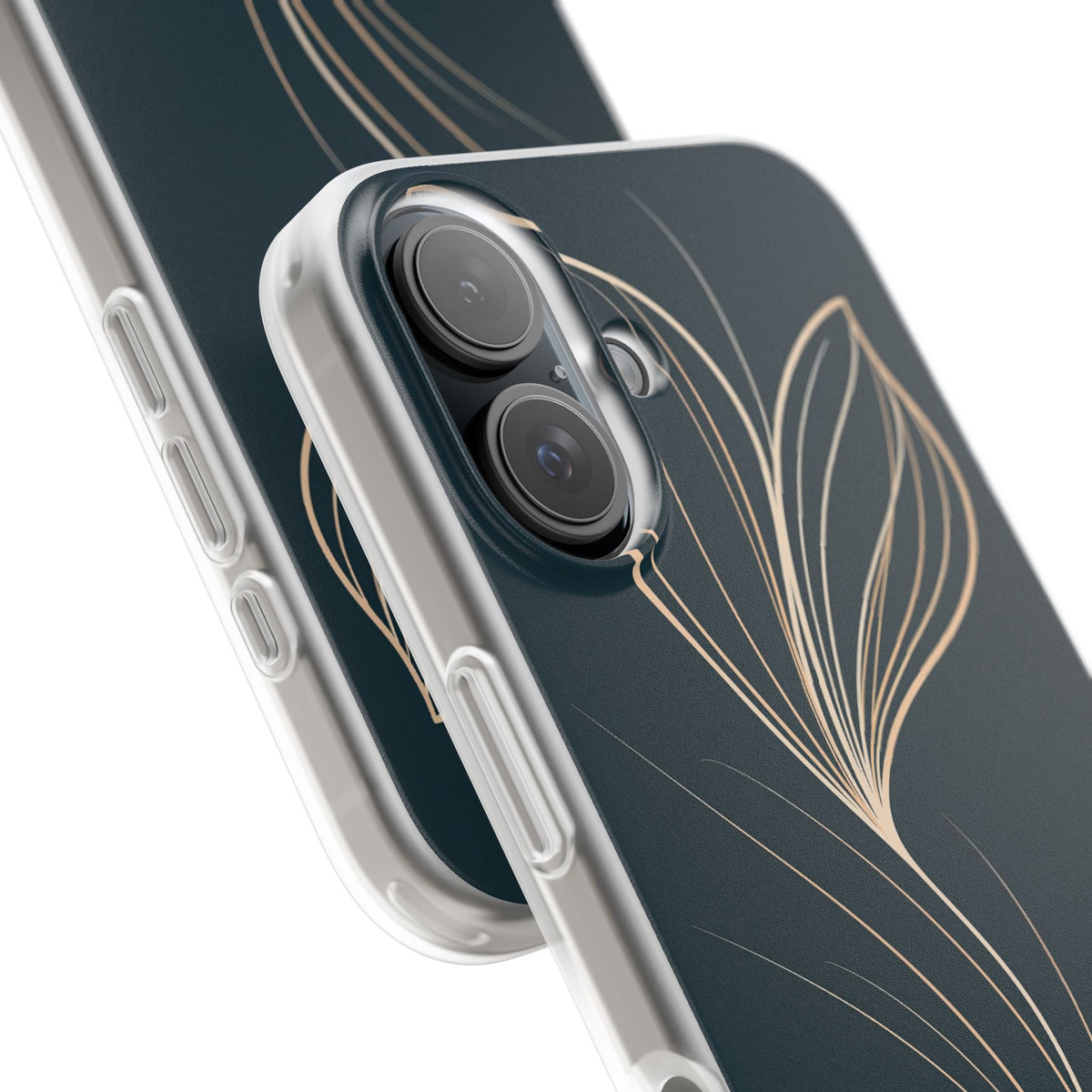 Botanical Contour · Lite Phone Case for iPhone ·  Teal