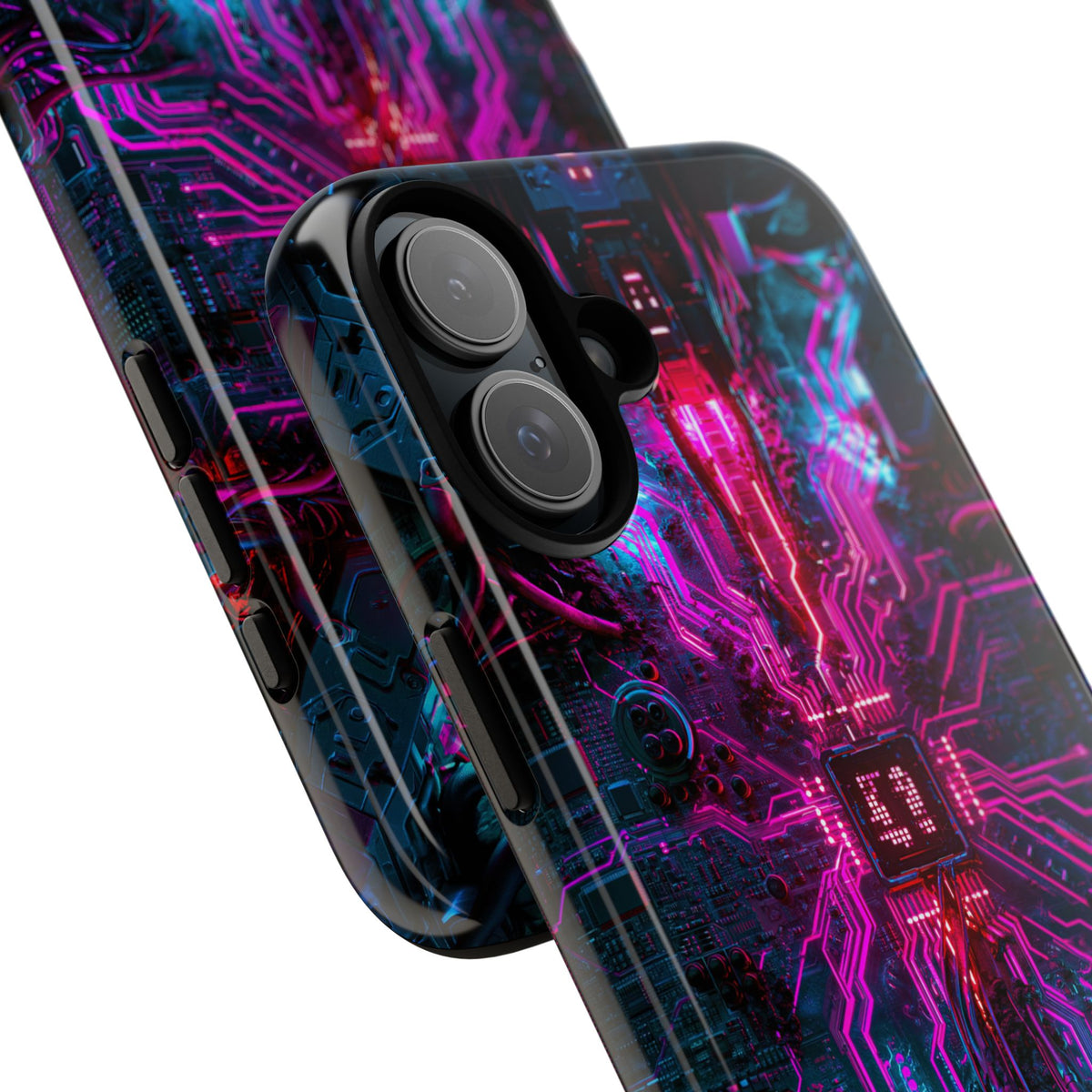 Neural Circuit Core · Tough Phone Case for iPhone · Black