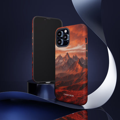 Jagged Glow iPhone 13 Pro Max Case - Tough