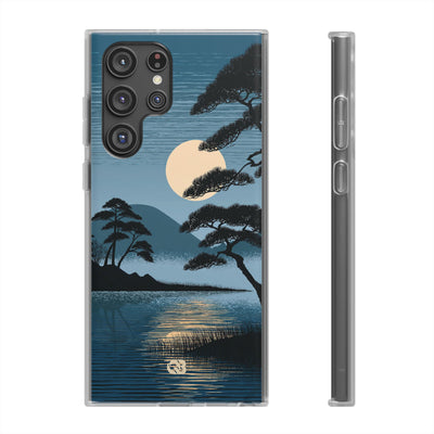 Blue Lite Phone Case for Samsung - Midnight Kyoto Pine