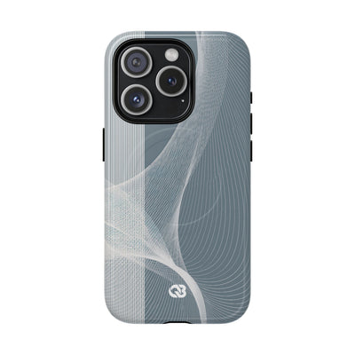 Grey Tough 2.0 Magsafe Phone Case for iPhone - Slate Mesh Horizon