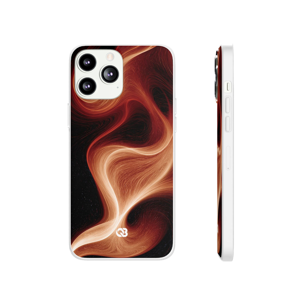 Solar Ember Flow · Lite Phone Case for iPhone ·  Orange