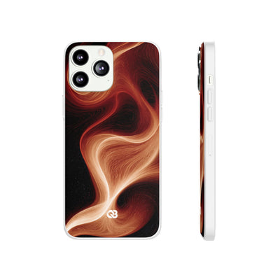 Solar Ember Flow · Lite Phone Case for iPhone ·  Orange
