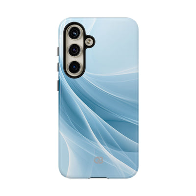 Blue Tough Phone Case for Samsung - Arctic Silk Drift