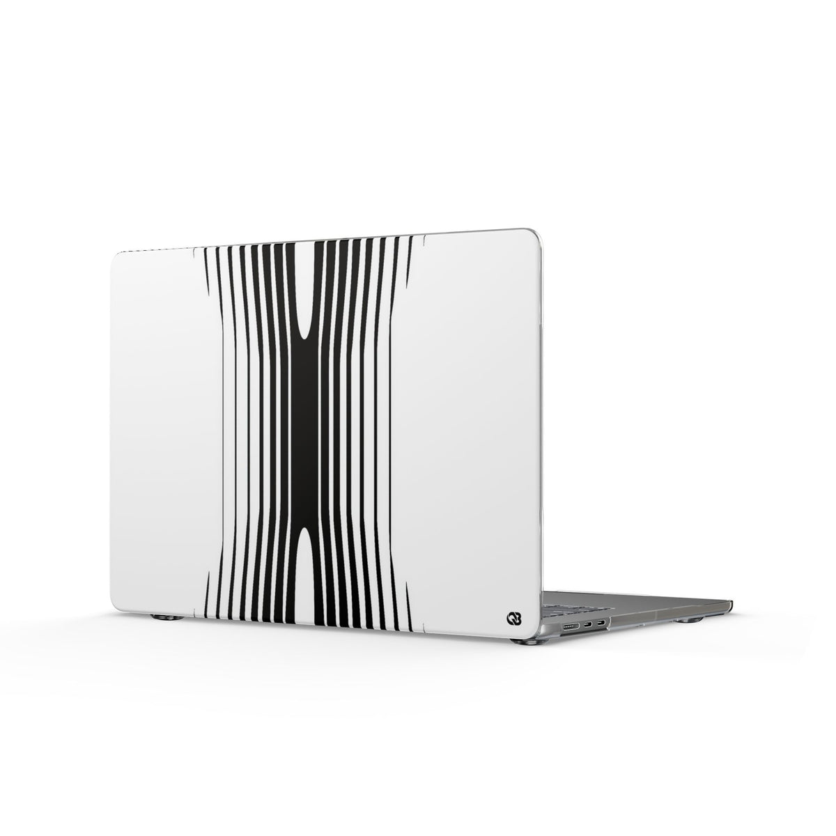 Linear Compression · Clear Hard Case for MacBook · Black