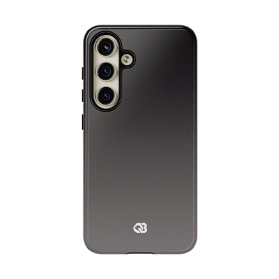 Grey Tough Phone Case for Samsung - Obsidian Ash Fade
