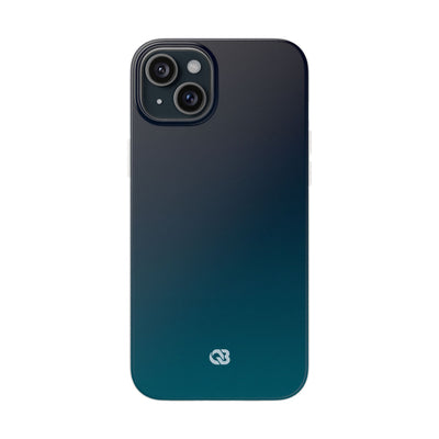 Teal Lite Phone Case for iPhone - Abyss Teal Haze
